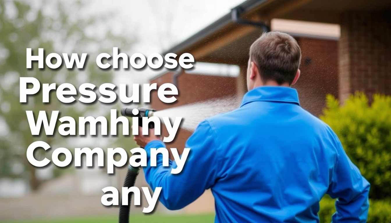 how to choose pressure washing company Albany