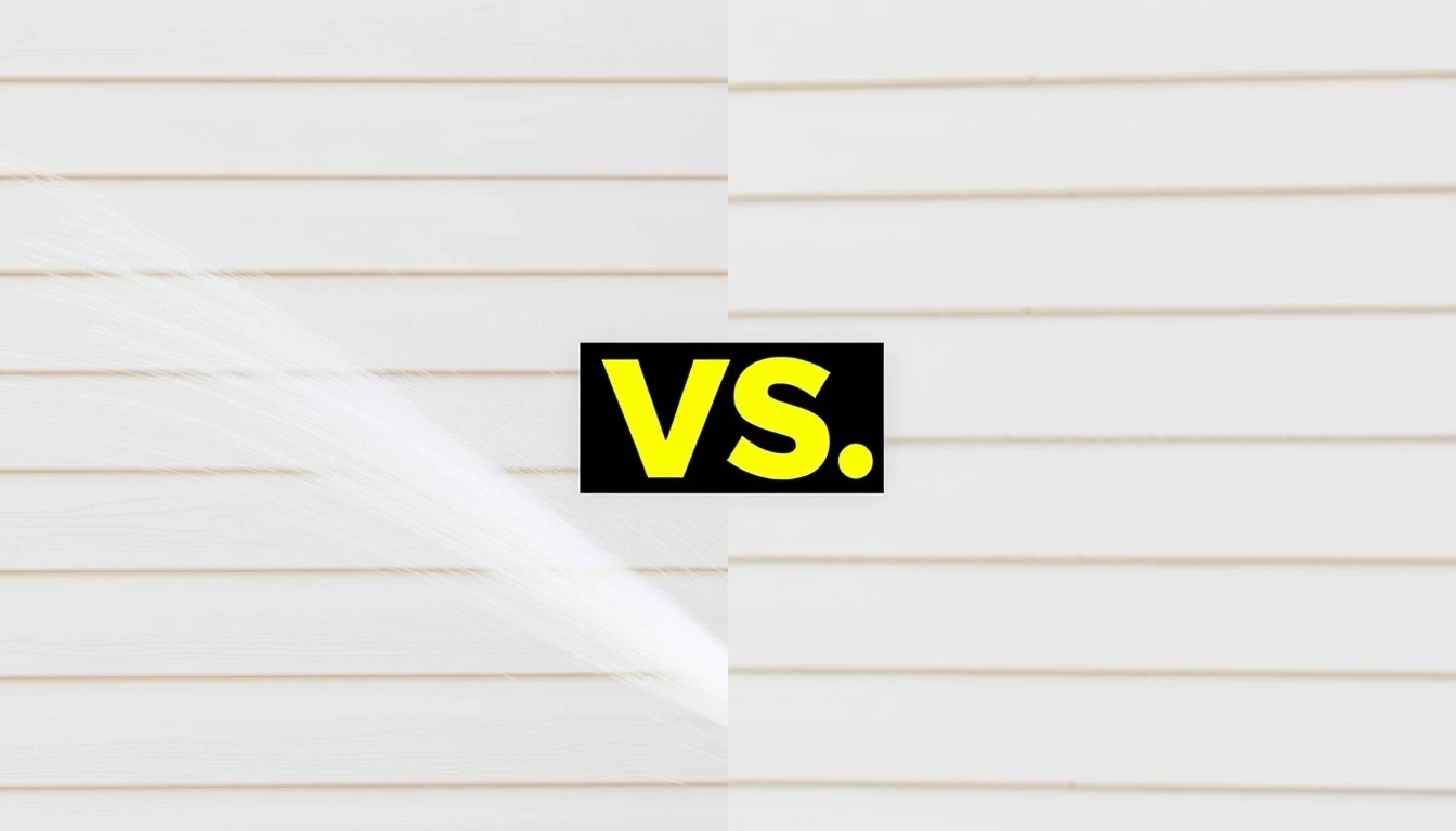 soft wash vs pressure wash vinyl siding